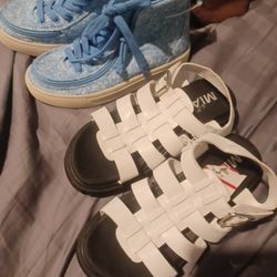 Size 1 Girls Shoes New Nuevos