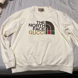 The North Face Gucci crew neck Sweater Medium