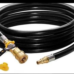 12ft RV Propane Quick Connect Hose