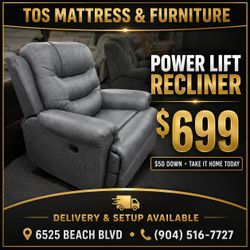 Power Lift Recliner Chair 🚚WE DELIVER🚚