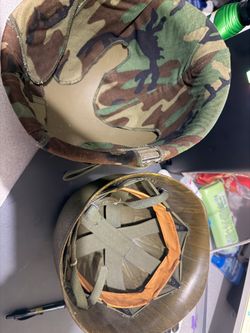 Army helmet Vietnam era