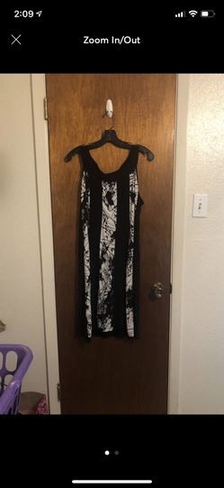 Black and White Dress