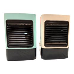Barely Used - Portable Air Conditioners, Personal Air Cooler Desk Fans