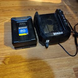 Kobalt 80v Max Battery And Charger