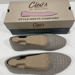 Skechers Cleo Walk Slip-On. Model #159102/TPE TAUPE. Size 8.5