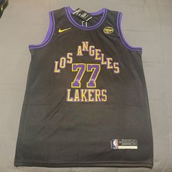 2025-26 City Edition Los Angeles Lakers Luka Doncic #77 Swingman Jersey