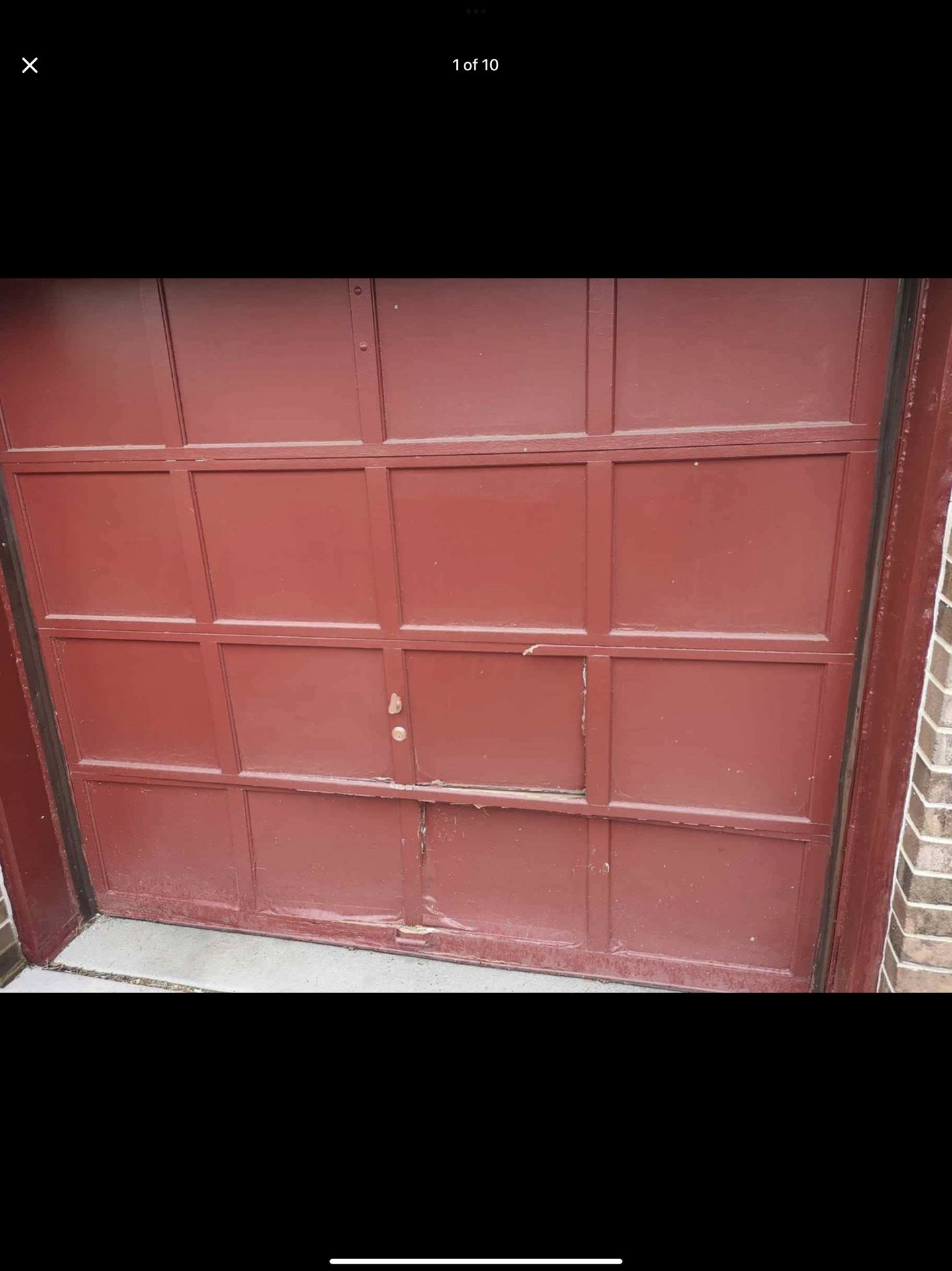 Garage door 8×7ft