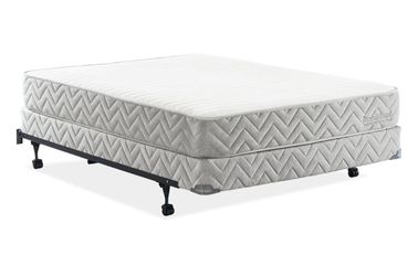 New full box spring and metal frame