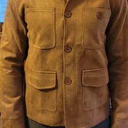 Faux Suede Jacket. Size Large. Brand New 