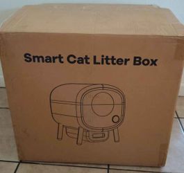 Smart Cat Self-Cleaning Litter box (White)