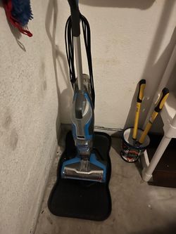 Bissell, vacuum and shampoo