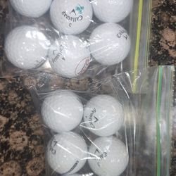 15 Callaway Supersoft Golf Balls 