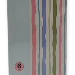 Taja GEL INK PEN 0.5mm Fine Point Black Ink 6pcs Fast Drying, Soft Grip, Smooth  Writing 