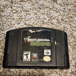 WWF WrestleMania 2000 (Nintendo 64, 1999)