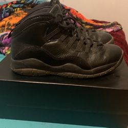 Jordan 10 Black OVO Size 9.5