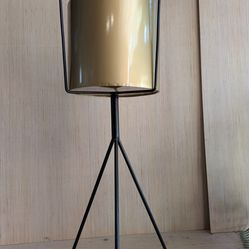 Gold Planter Stand