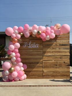 Baby Shower Balloon Garland
