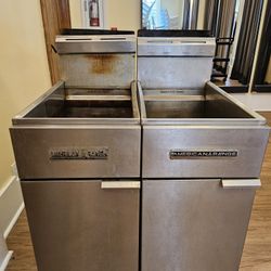 2 American Range Commercial Deep Fryers