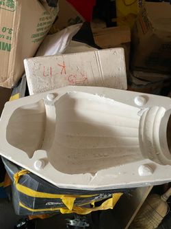 Free ceramics casts, possible kiln and wheel in this pile. All free! Come get it!