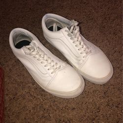All White Vans