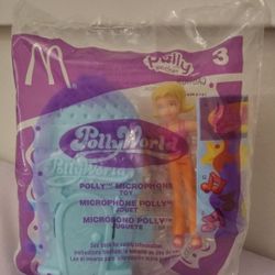 Polly World Sealed Mcdonalds Toy Microphone Polly Number 3