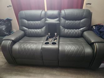FREE grey recliner love seat/couch