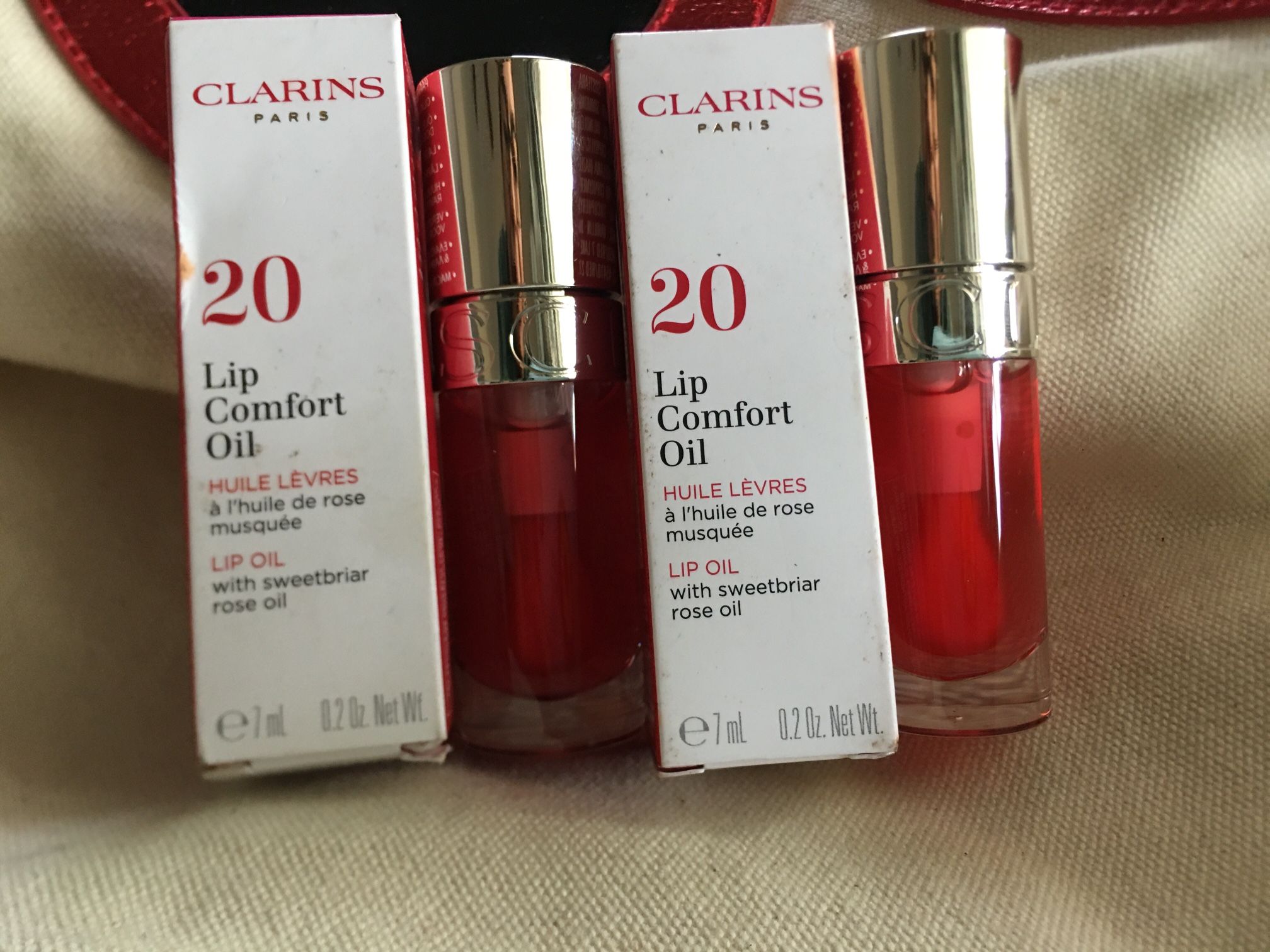New Clarins Lip Comfort Oil 