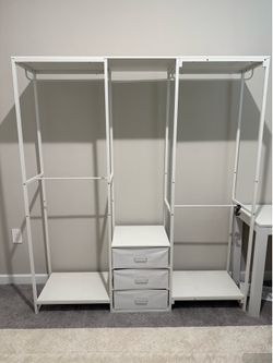 Closet system - white