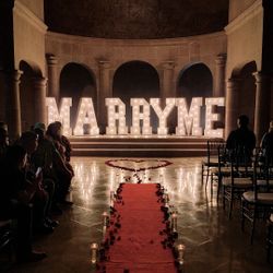 Marquee Letters/ Wedding/proposal