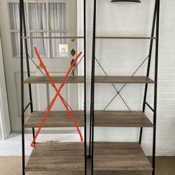 4-Tier Ladder Bookshelf