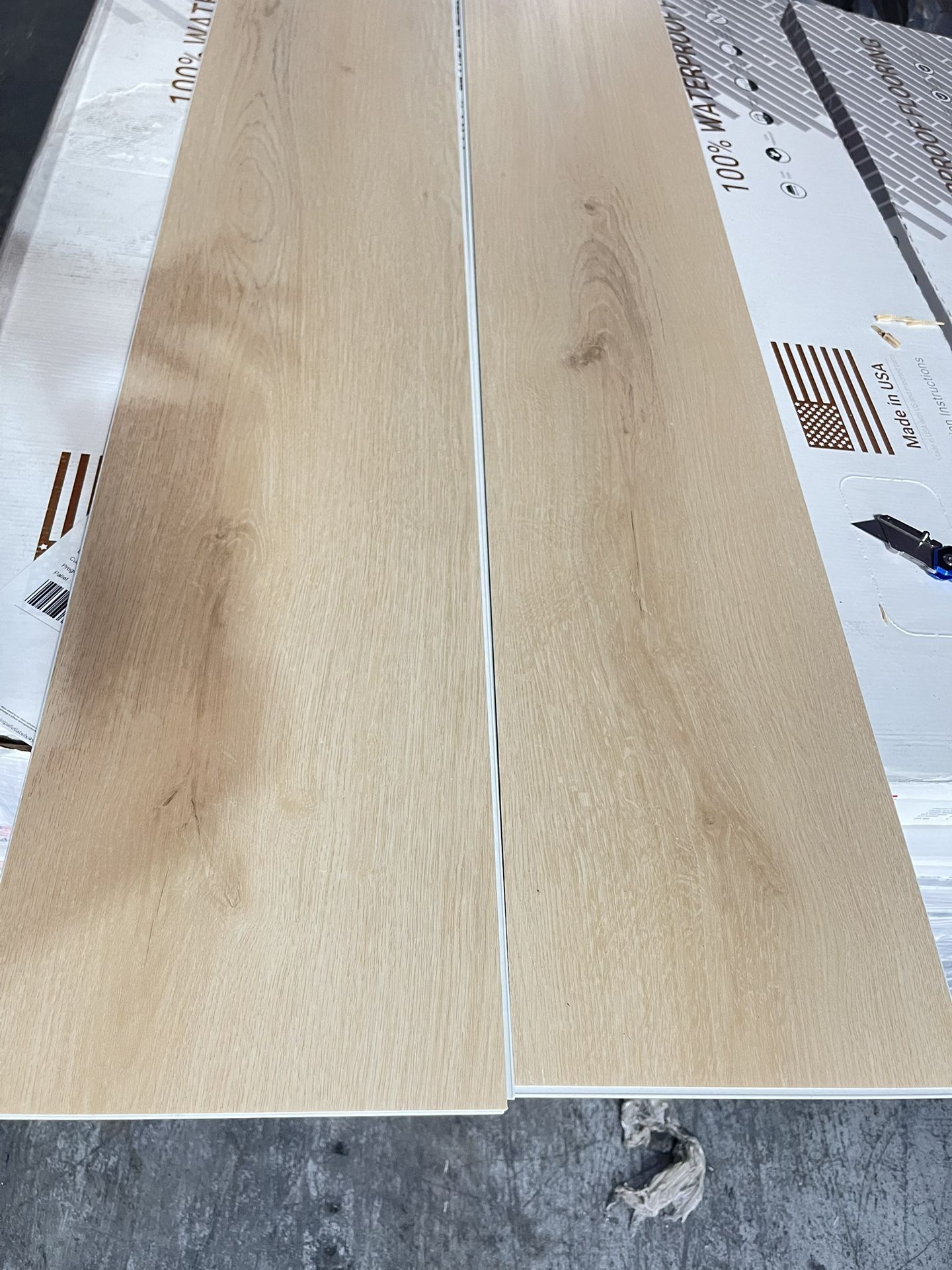 MSI Pinewood 20 MIL x 9 in. x 48 in. Waterproof Rigid Core Luxury Vinyl Plank Flooring (29.94 sq. ft./Case)