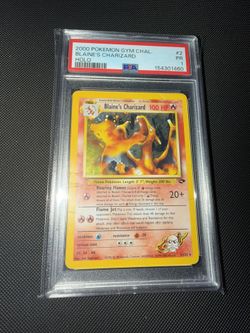 Pokemon Blaines Charizard Psa 1