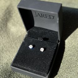 Lab Grown Diamond Earrings 1 ct tw