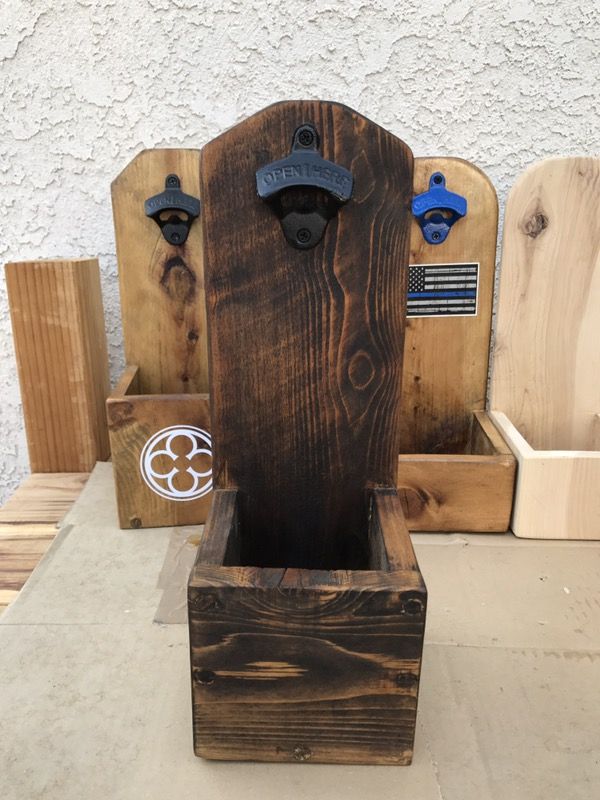 Bottle opener & holder