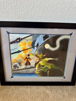 Peter Pan photo framed purchased at Disneyland