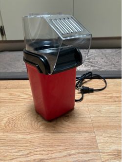 Red Hot Air Popcorn Popper