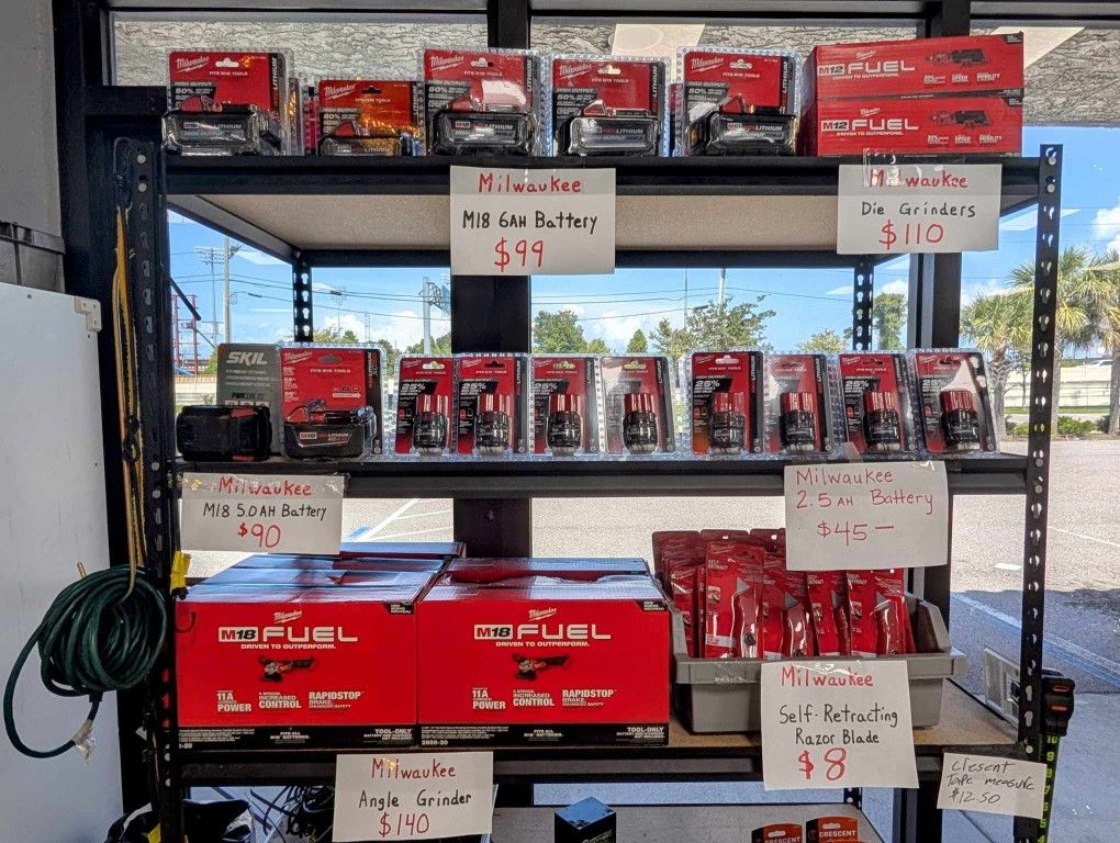 Milwaukee Tools & Batteries