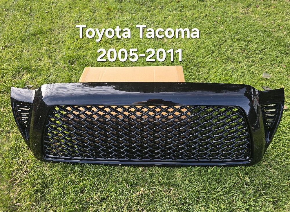 Parrilla Tacoma 2005-2011 Trd Pro Trd Sport Calidad Negro Mate | Envío Gratis