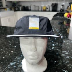 Supreme 6 Panel Nylon Hat Fall Winter 2018 Black 3M Strap Back Adjustable