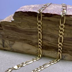 14K Figaro necklace 
