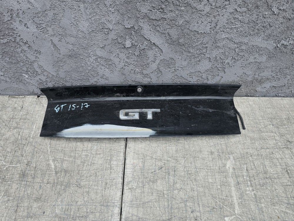 Ford Mustang Gt 2015 2016 2017 Trunk Plate Cover