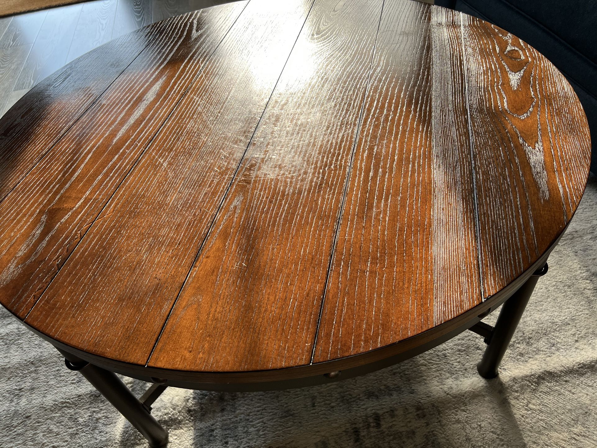 Coffee Table And 2 Side Tables Set