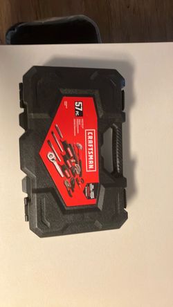 Craftsman 57 pc Tool Set with carrying case