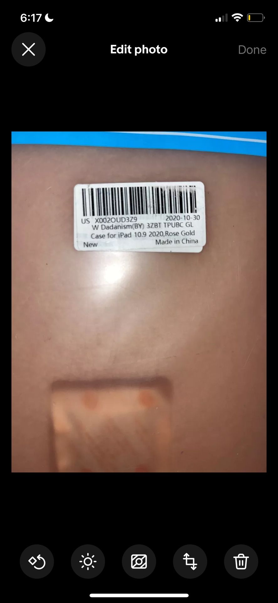 iPad Case 2020 Rose Gold