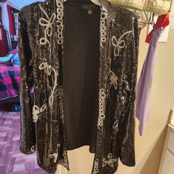 Black Investment Jacket 