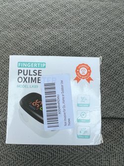 Brand New Fingertip Pulse Oximeter (Model LK89)