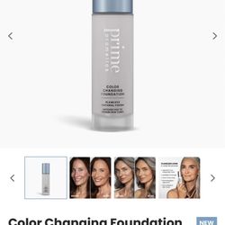 New Color Changing Foundation Makeup 