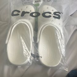 White Crocs