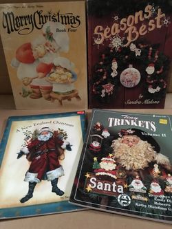 Christmas Crafting Instructional Books Lot of 4