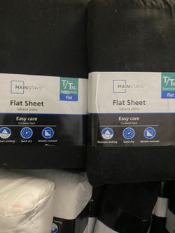 New Twin Flat Sheets